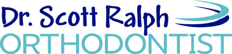 The logo for Dr. Scott Ralph Orthodontics
